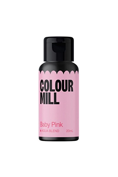 Colour Mill Colorant alimentar solubil în apă, – Roz, Roz pal, 20 ml