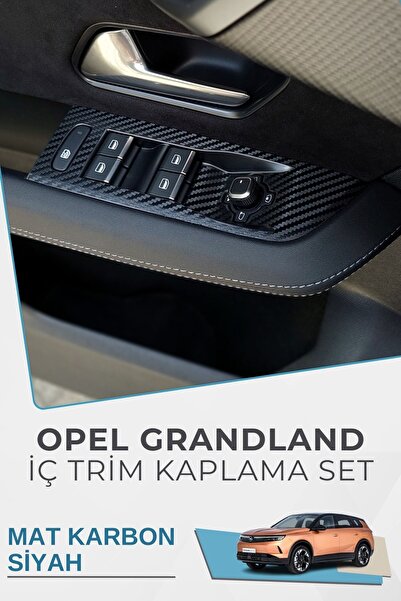GRAFİCAR OPEL GRANDLAND / 2025+ / 2.NESİL Uyumlu İç Trim Folyo Kaplama Set - ...