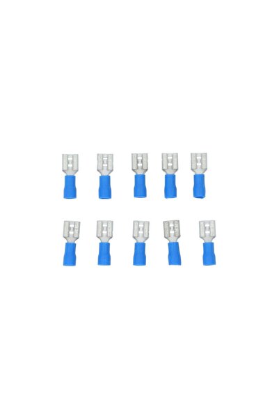Carpoint Set 10 papuci electrici tip 542 mama 6,3x0,8 mm, izolati, pentru cab...