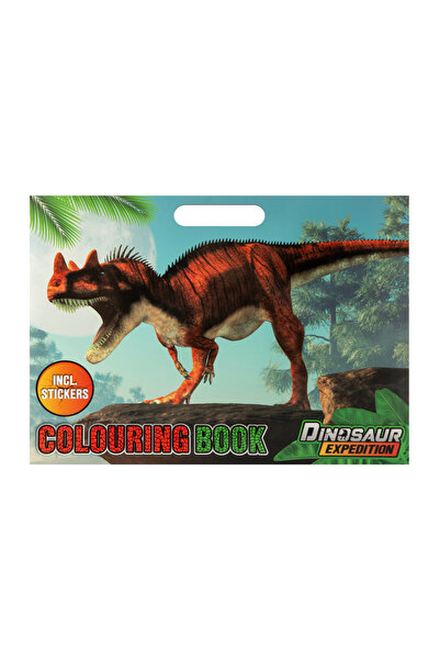 Moxy Coloring book and stickers 26x35cm Dino 130002