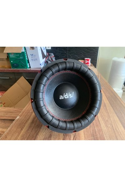 30 cm Subwoofer ADS10 Kırmızı Kasa 1000 Watt 250 Rms
