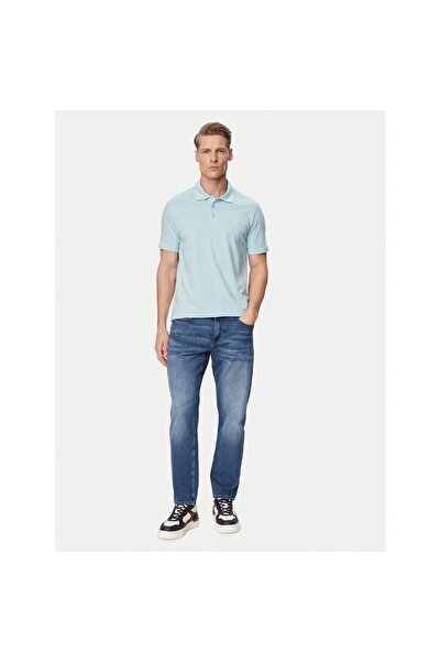 Emporio Armani Polo bărbați EM000571 AF20424 Albastru