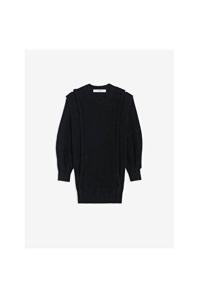 IRO Rochie tricotată de damă WM33LORELY Negru