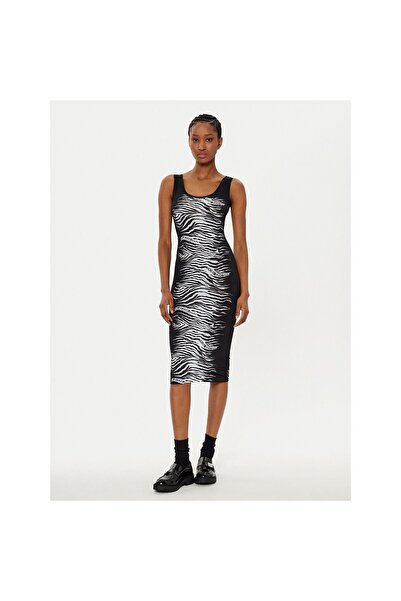 VERSACE JEANS COUTURE Rochie de zi pentru femei 78HAO9P6 JS476 Negru