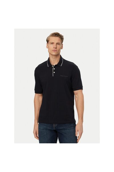 Armani Exchange Polo bărbați XM001557 AF10363 Bleumarin