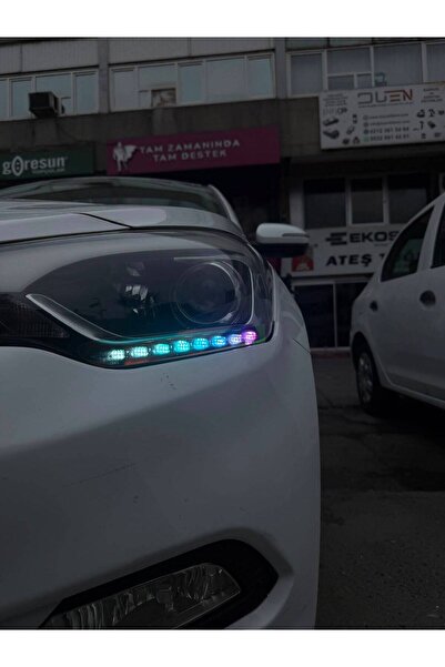 Ark Sticker Hundai İ20 2014-2020 Küçük Gündüz Led Sticker Set Hologram
