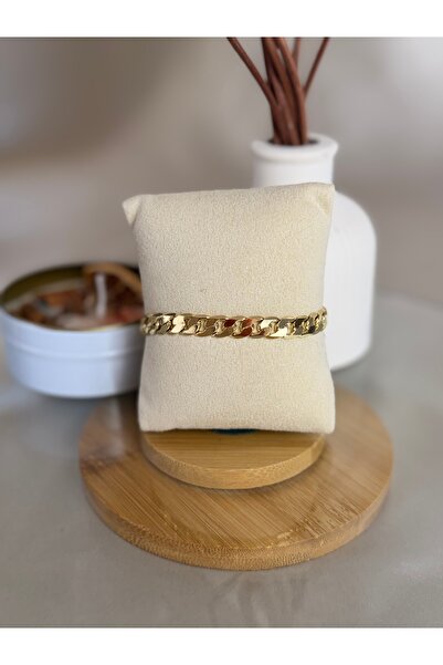 ANKA JEWELLRY Kalin Gold Women's Steel Chain Bracelet