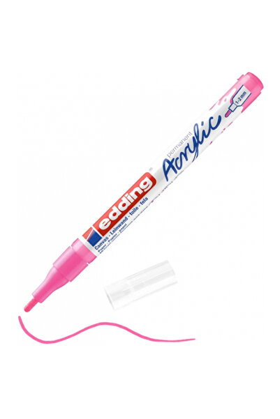 Edding Marker Acrylic Fine Tip Highlighter Pink 069-10-Li-Pkt