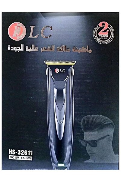 DLC Black Color Dlc-32611 Professional Cordless Hair and Beard Trimmer