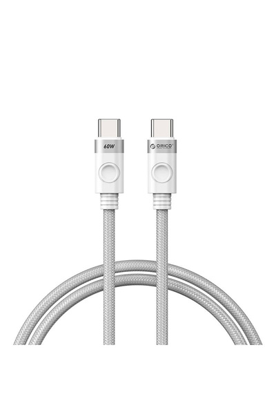 Orico Cablu USB-C de 60W pentru telefoane, 1M, pentru MacBook-uri, pentru înc...
