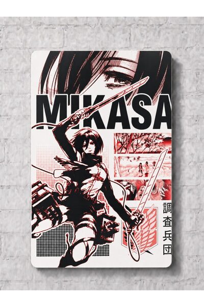 Zest Store Attack on Titan Anime Manga Dekoratif MDF Tablo