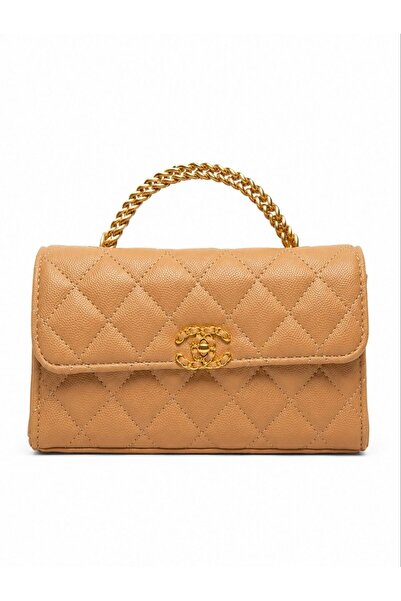 silora Luxury Handbag with Classic Design and Grainy Texture
