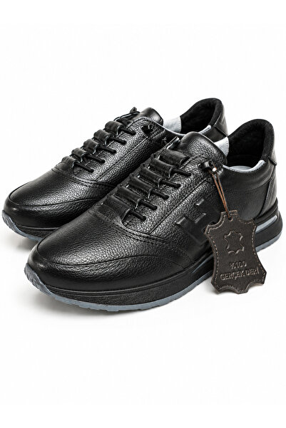 SPOKEN Ayakkabı & Kemer Men's Inside-Outside Genuine Leather Ultra Comfortabl...