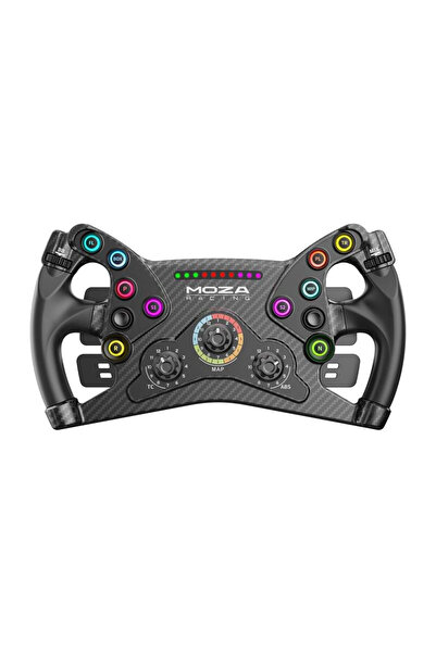 Moza Racing Volan de gaming pentru PC cu sistem de vibrații și precizie înaltă