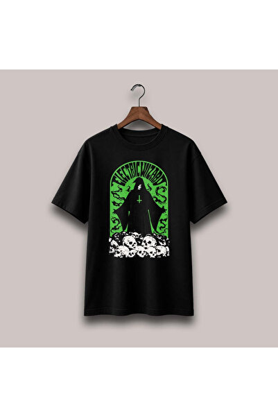 Grafftee Clothing Električni čarobnjak, unisex majica sa širokim krojem i pri...