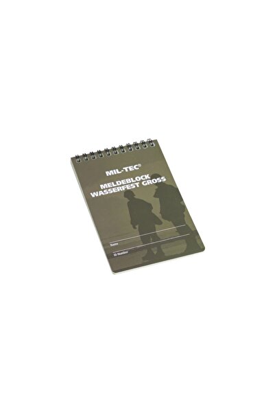 Mil-Tec Αδιάβροχο Σημειωματάριο Large Message Book Waterproof Χακί