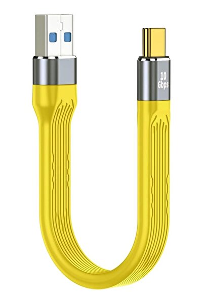 Generic USB C to USB 3.1 Short Cable 10Gbps Type C Male to USB 3.1 Male Flat ...