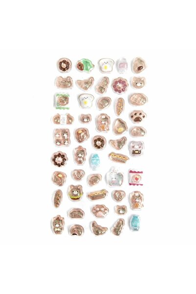 OEM Stickere decorative Dalprint dpCraft Candy Drops multicolor 48 buc