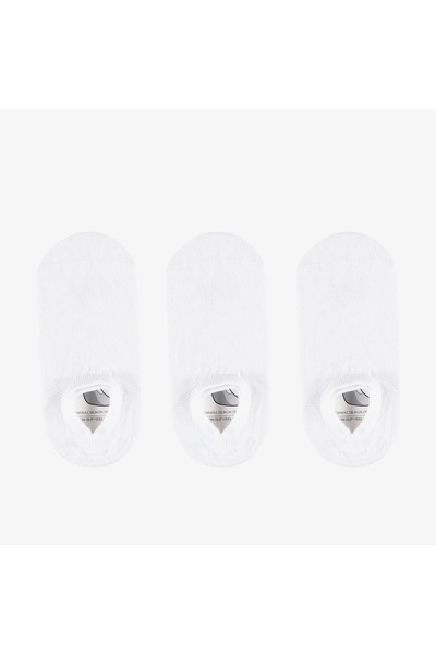 United United4 Unisex White 3-Piece Ballerina Socks