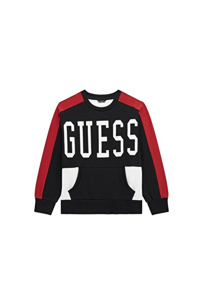 Guess Bluză băieți L5BQ01KAX74 Negru