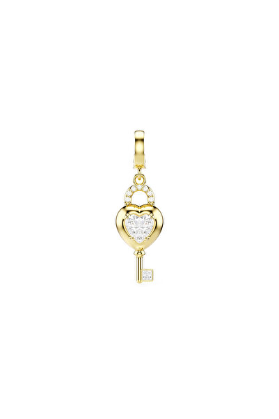 Charmist Steel Special Collection Heart Key Charm Pendant