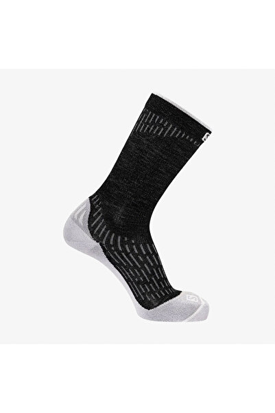 Salomon Ultra Crew Dx+Sx Unisex Black Socks