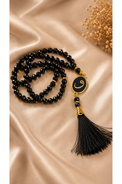 Silver Seasons Vav Detailed Crystal-Looking 99-Piece Prayer Beads – with Tassels