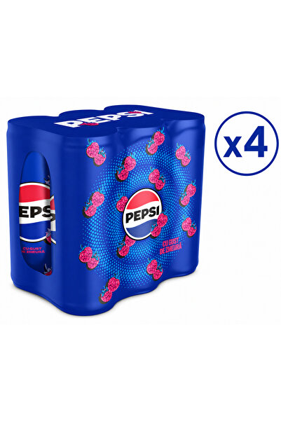 Pepsi Pachet 24 Doze Zmeura 4x6x330ml
