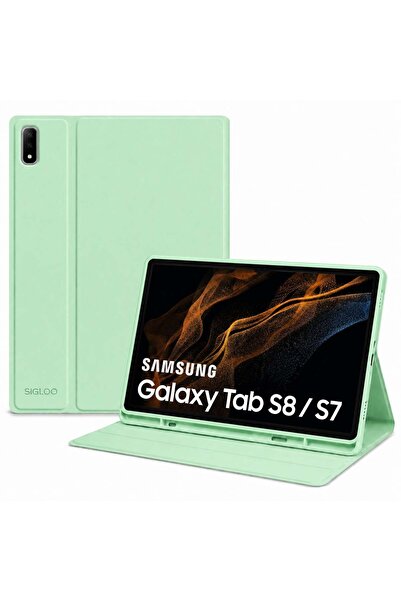 SIGLOO Θήκη γραφείου με έξυπνη θήκη για στυλό Samsung Galaxy Tab S8 X700 S7 T...