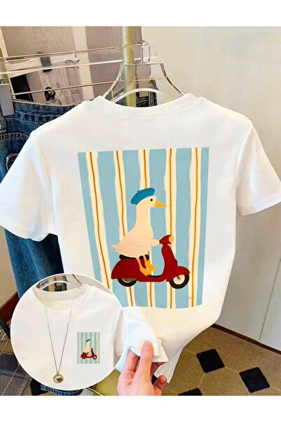 No Plan Women'S/Men's Animal Printed Round Neck Adult T-Shirt