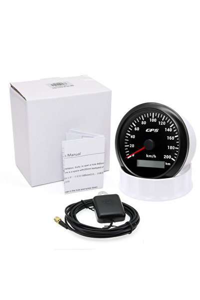 Choice10 عداد سرعة GPS بسرعة 200 كم/ساعة BN 85MM مع 60/120/200 كم/ساعة وإضاءة...