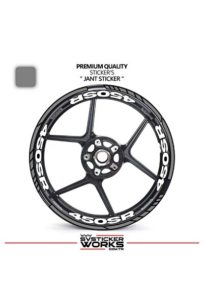 ARONA Cfmoto 450Sr Wheel Sticker and Inner Text Printed Label Sticker Model P...