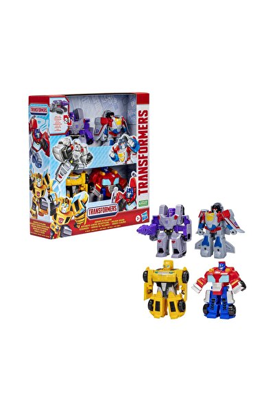 Hasbro Transformers Evergreen Heroes VS Villains Pachet de 4 (F7147)
