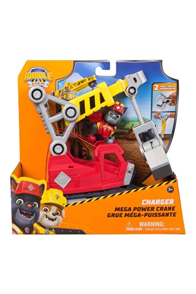 PAW PATROL Set de joaca macara cu figurina, Paw Patrol, Mega Power Crane, Cha...