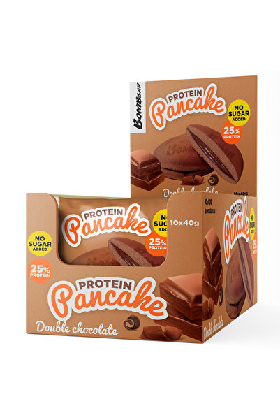 BOMBBAR Protein Pancake Double Chocolate Filling No Sugar Added 10x40g
