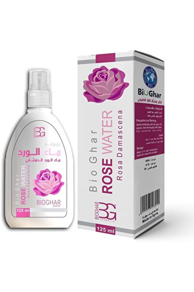 BIOGHAR Organic Rose Water 100% Pure Rosa Damascena Face mist |Toner| Makeup ...