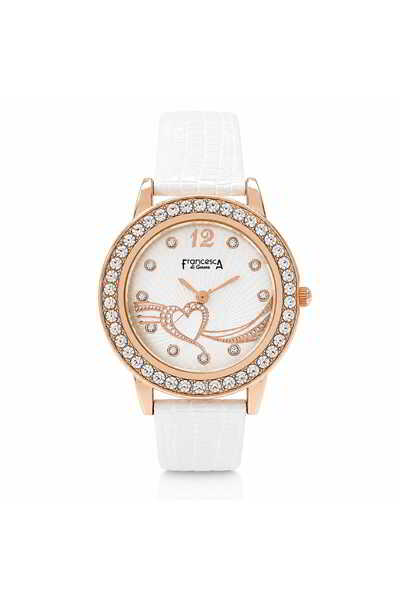 Watch Ceas de dama, Francesca di Geneva, Alb, FF489