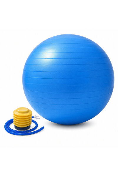 Volcan fitness Anti-Burst Gym Ball with Air Pump | Exercise, Yoga, Pilates, C...