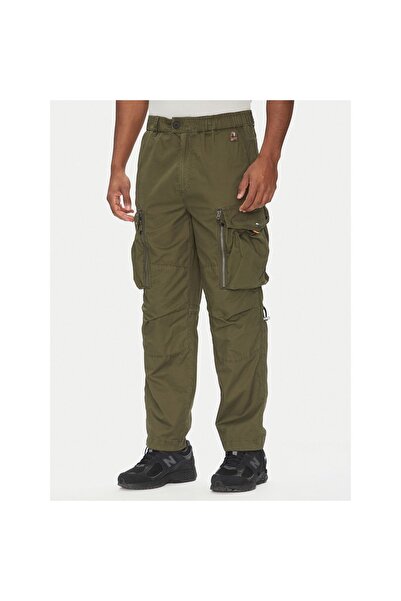 Parajumpers Pantaloni bărbați din material textil 25SMPMPATW06 Verde