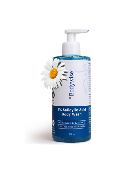Be Bodywise Salicylic Acid Body Wash Shower Gel, For Body Acne, Strawberry Sk...
