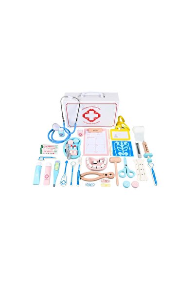 LEAN Set de joacă Doctor, 43 piese, multicolor, 20657