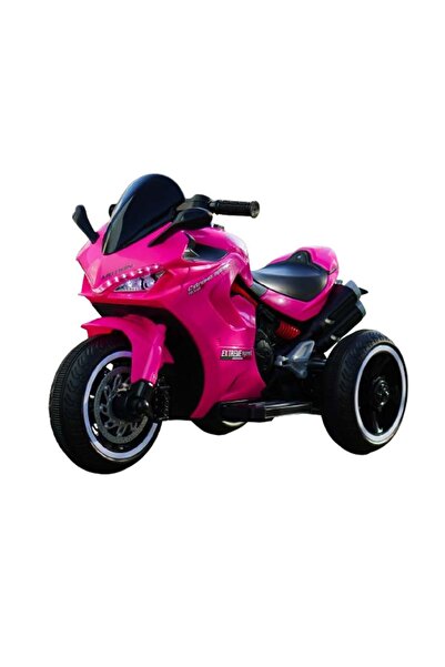 Kinderauto SuperSpeed 70W 12V Motocicletă electrică cu 3 roți Roz