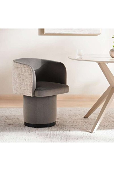PAN HOME HYDRA DINING CHAIR- LIGHT BEIGE