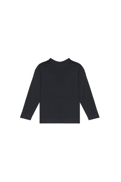 United Colors of Benetton Bluză băieți 35RYC10QA Negru