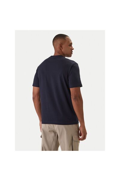 Napapijri Tricou bărbătesc NP0A4IFL1761 Bleumarin