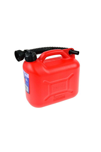 GEKO Bidon de plastic cu pâlnie 5 L, G 03240