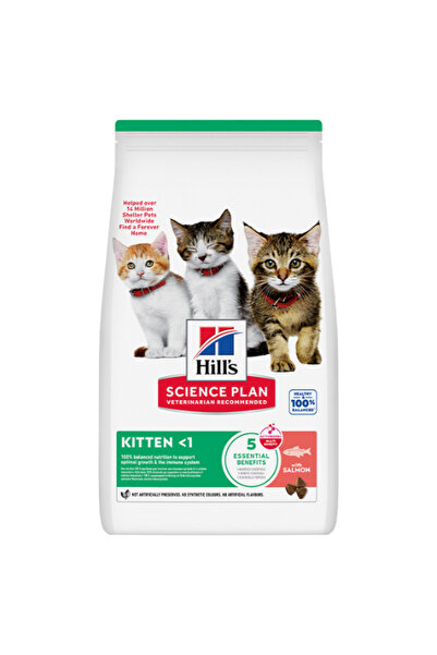Hill's Hills Science Plan Somonlu Yavru Kedi Maması 5+2 Kg 610-609370-P