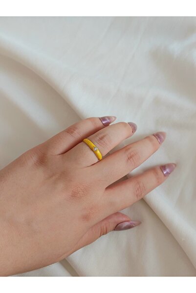 bijoux uniques Mineli Adjustable Steel Women's Ring