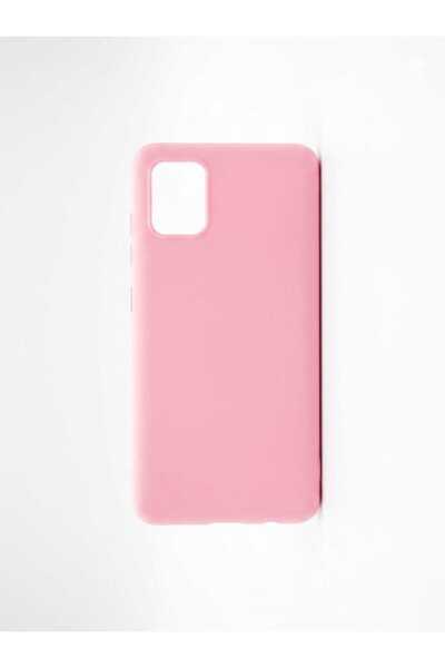 kılıfınbenden Samsung Galaxy a 51 Pink Silicone Case Model