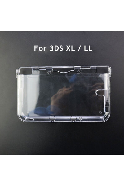 Choice4 For 3DS XL LL Plastic Clear Crystal Protective Hard Shell Skin Case C...